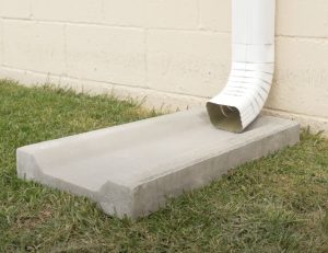 Concrete Splash Blocks Downspout Splash Guards Nitterhouse