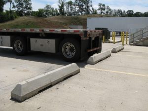 Concrete Truck Parking Stop Blocks | Nitterhouse Masonry