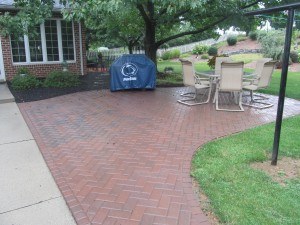 Patio made by Gary Fleming's Landscaping