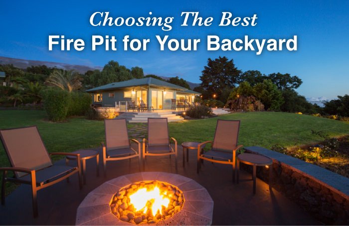 Choosing the best fire pit for your backyard