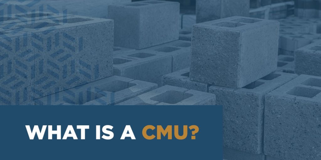 What Is A Concrete Masonry Unit