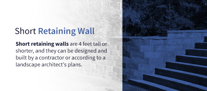 Short Retaining Walls