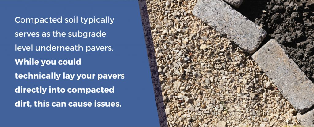 Choosing The Right Paver Base Material Nitterhouse Masonry - How Much Base Material For Patio