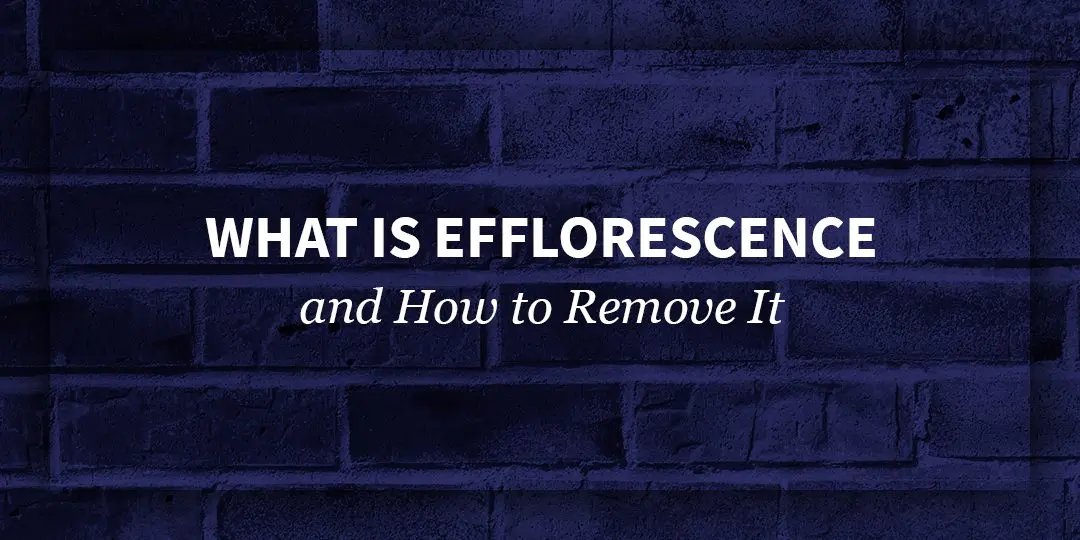 What Is Efflorescence How To Prevent It And Remove It Nitterhouse Masonry