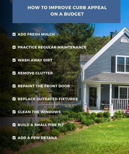 curb appeal on a budget checklist