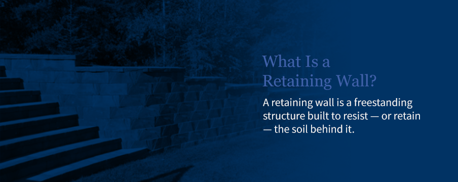 What is a retaining wall