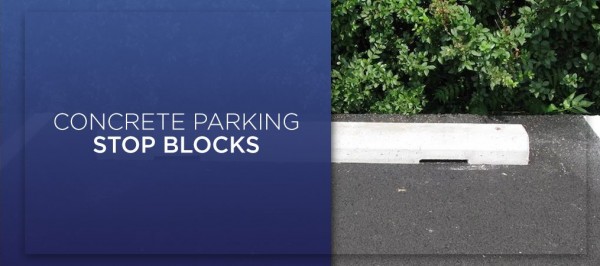 Concrete Parking Stop Blocks