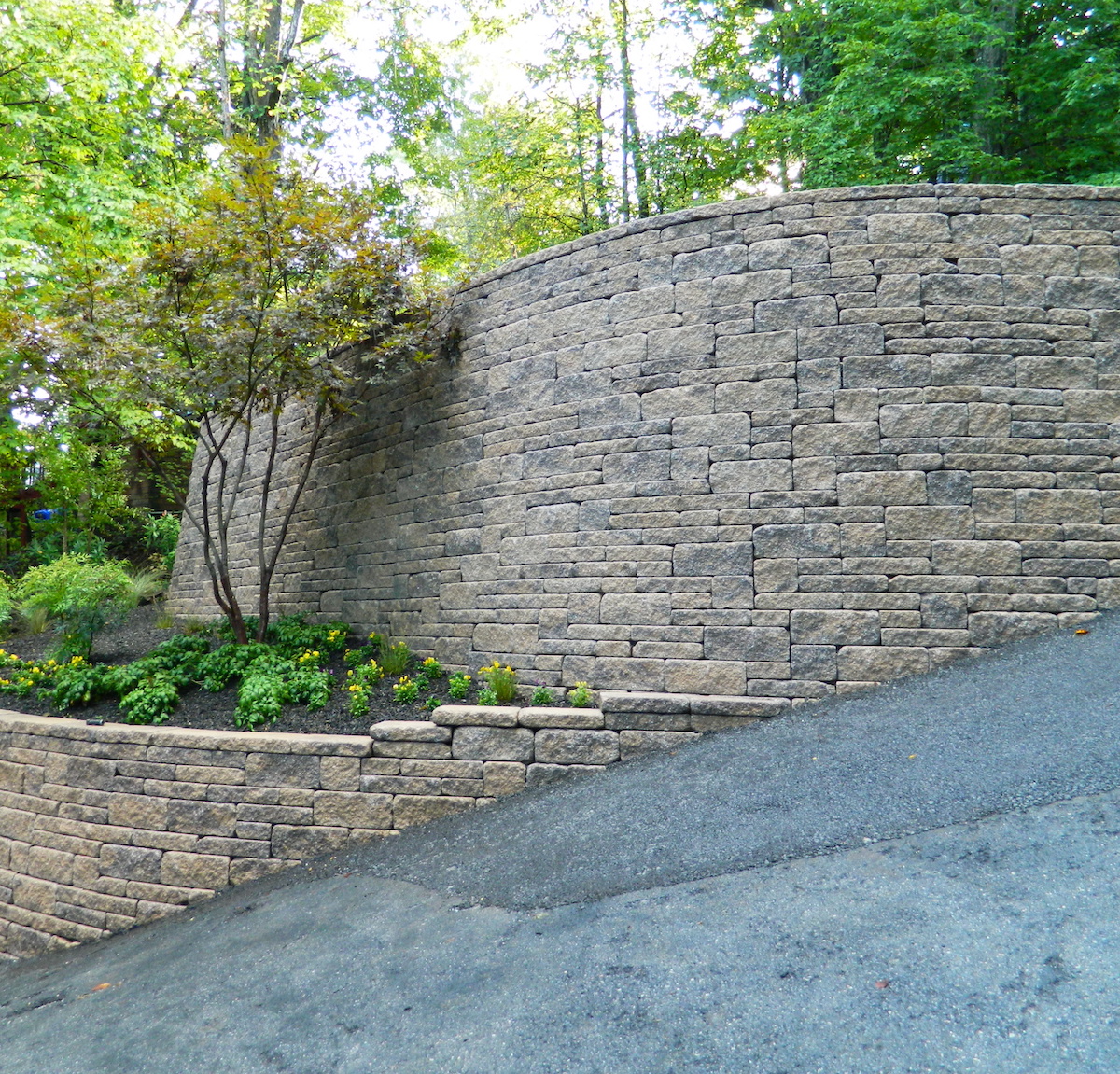 Stone Retaining Walls