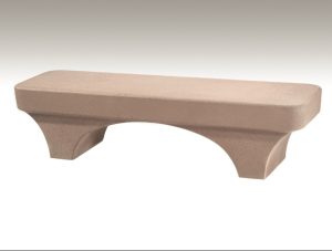Concrete benches from nitterhouse