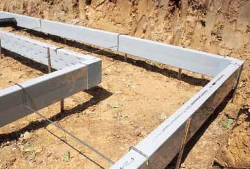 Form-A-Drain - Permanent Home Footings