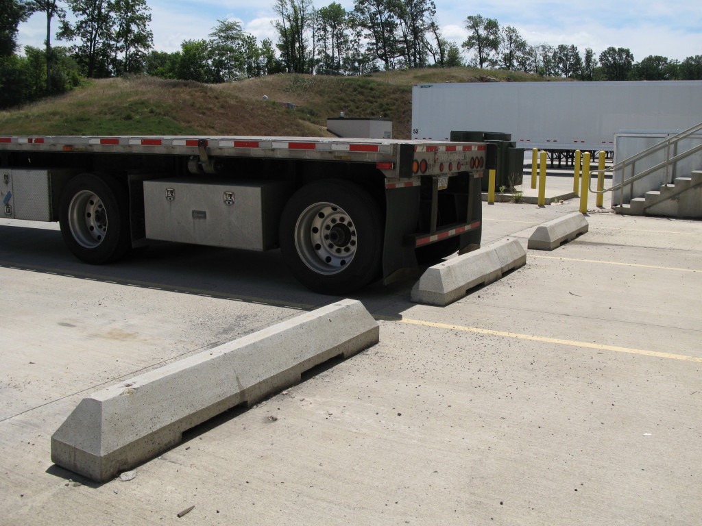 Truck Wheel Stops - Commercial Concrete Products