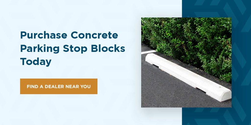 Purchase Concrete Parking Stop Blocks Today
