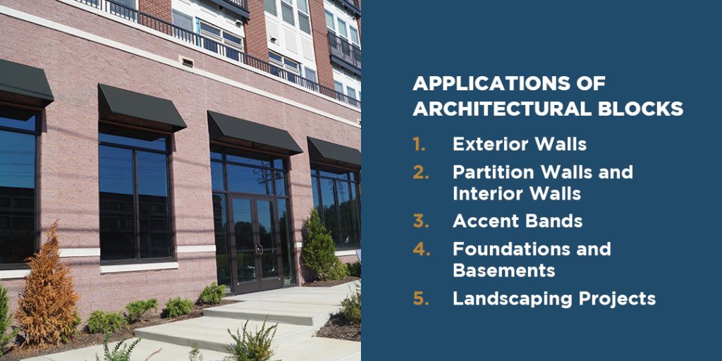 Applications of Architectural Blocks