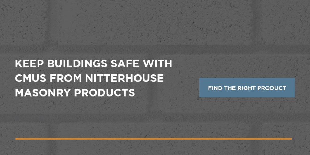 Keep Buildings Safe With CMUs From Nitterhouse Masonry Products